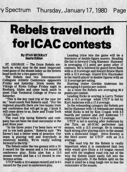 Dixie vs Ricks 1980-01-18 (2)