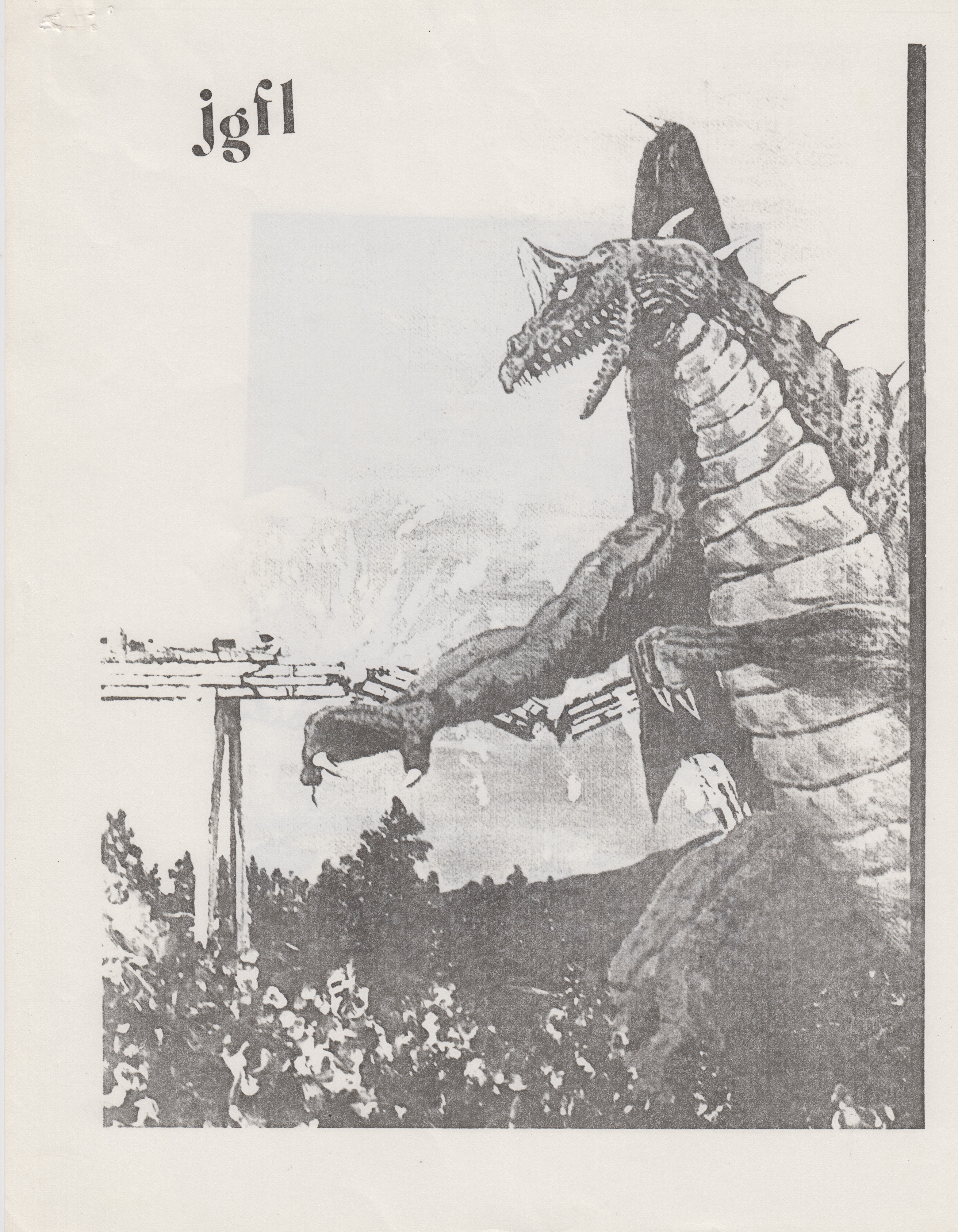 Japanese Giants Fan Letter Issue 8 cover