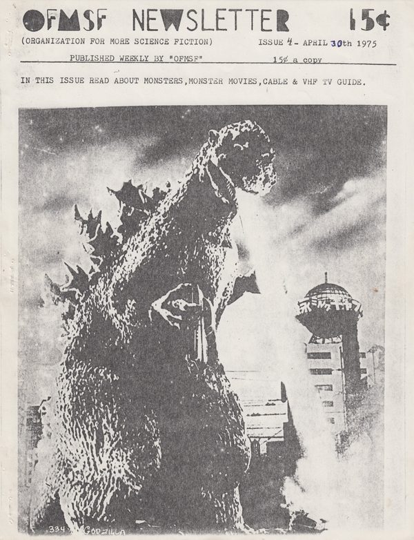 OfMSF Newsletter Issue 4 cover