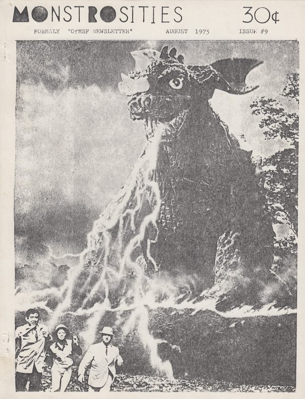 Monstrosities Issue 9 cover